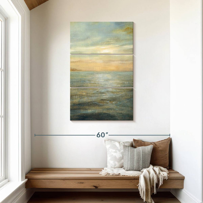 Alvord Serene Sea Clouds IV, 45" H x 28" W