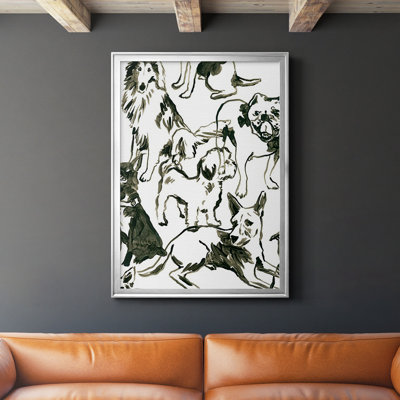 «Canine Collage I», impression sur papier
