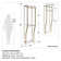 Gwenyth Closet Starter Kit with Hanging Rods
