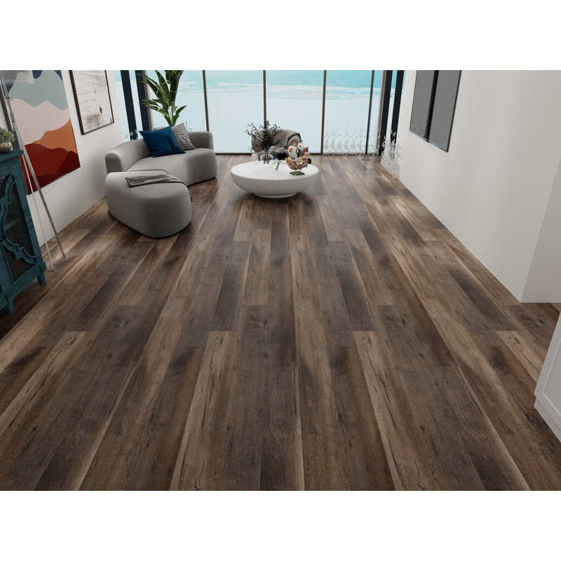Lions Floor District Max LVP Collection - Truckee 7.25" x 48" Waterproof Luxury Vinyl Plank| 1 Box = 36.24 Sq. Ft. | Most Rooms Need 20+ Boxes