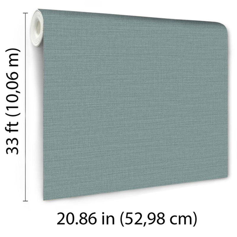 Horizontal Stria Texture Dark Green Wallpaper, Dark Green