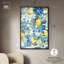 «Lemon Mosaic I Shadowbox Print», art mural floral bleu par Art Remedy, cadre noir, 37 x 55-2114712739-2114712740