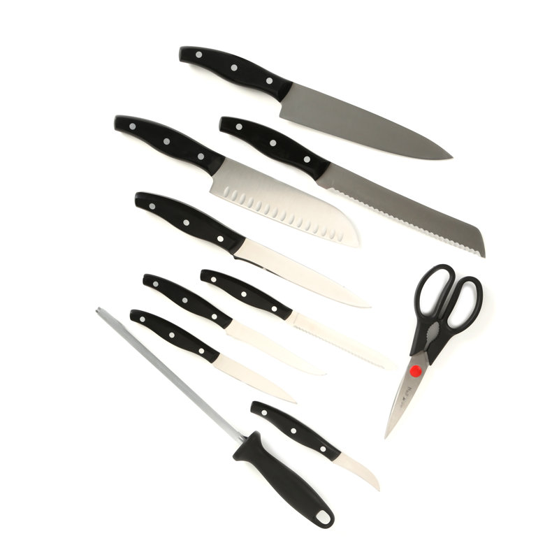 ZWILLING J.A. Henckels ZWILLING Twin Signature 19-Piece German Knife Set with Block, Made in Company-Owned German Factory with Special Formula Steel perfected for almost 300 Years