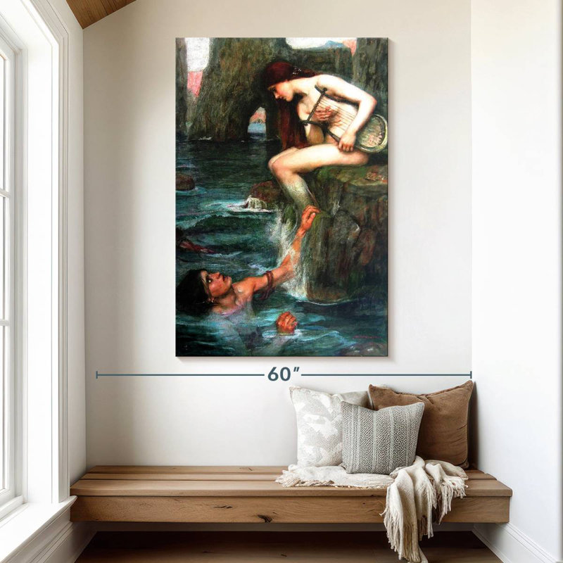 Kelan The Siren, 51" H x 34" W