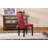 Critchfield Solid Wood and Faux Leather Dining Parson Chair(Set of 2)-709027850