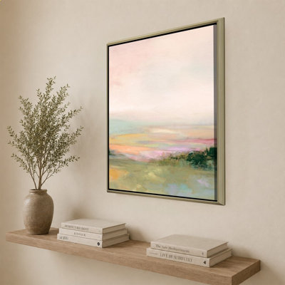 «Dark Glowing Valley» par Julia Purinton - impression sur toile