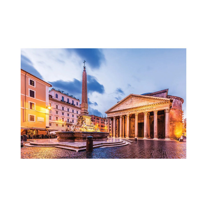 Pantheon, Rome by Nejdet Duzen - Wrapped Canvas Gallery-Wrapped Canvas Giclée, 20.32 cm H x 30.48 cm W