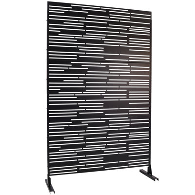 Metal Privacy Fencing 76" H48" W - For Patio, Deck, Garden Outdoor Screen For Balcony