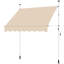 Yaheetech 200cm W x 120cm D Polyester Cover Retractable Patio Awning-133897315