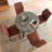 37-Inch Round Table With 4 Chairs-106912941