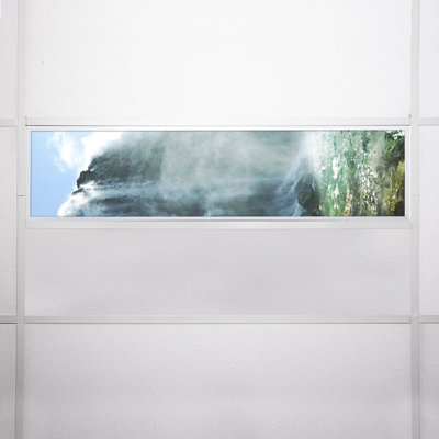 Waterfall Rectangle Fixture Component Ceiling Light