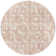 Tapis contemporain ivoire pied-de-poule 3 po x 5 po