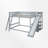 Ikeoluwa Kids Full Over Full Bunk Bed-684898050