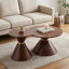 Ensemble de 2 tables basses rondes tendance