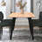 Metal Base Dining Table-962459169