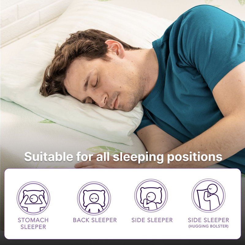 NapQueen 12" Green Tea Infused Memory Foam Queen Mattress