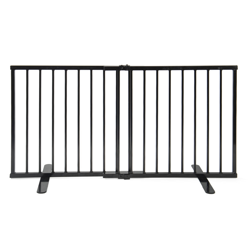 Metal Step Over Gate (Model MSOG), Black