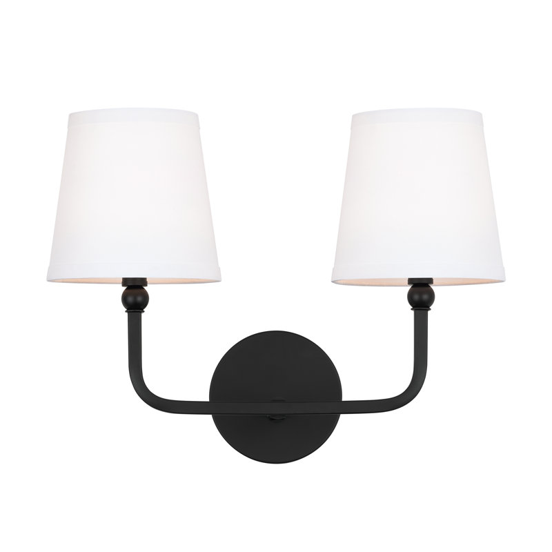Climsland Dimmable Vanity Light, Matte Black, 2