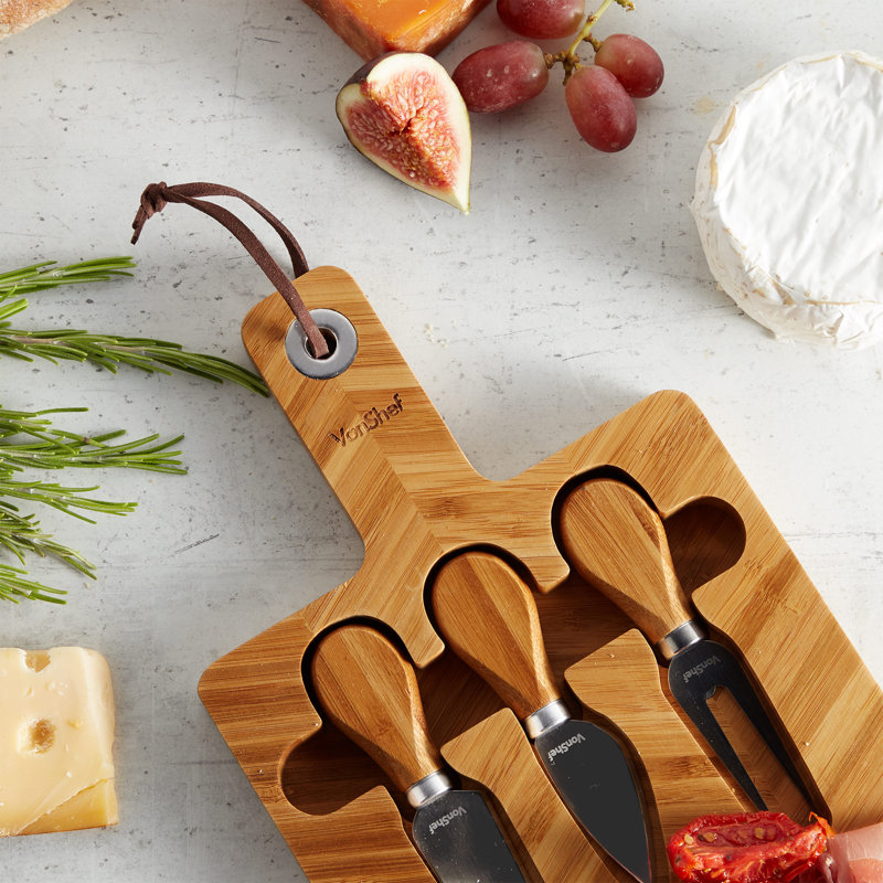 VonShef Wood Cheese Board