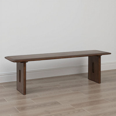 Acacia Wood Rectangular Bench