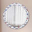 Huldar Glass Flat Wall Mirror