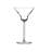 Vintage Lead Free Crystal Martini Glasses Rounded 6 oz.