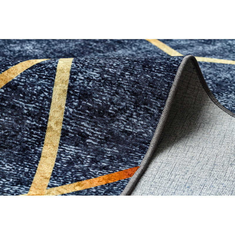 Roelof Geometric Area Rug, Rectangular 80 x 150cm