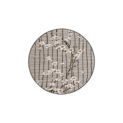 Tapis gris lavable à la machine