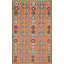 Flatweave Cotton and Wool Geometric Area Rug
