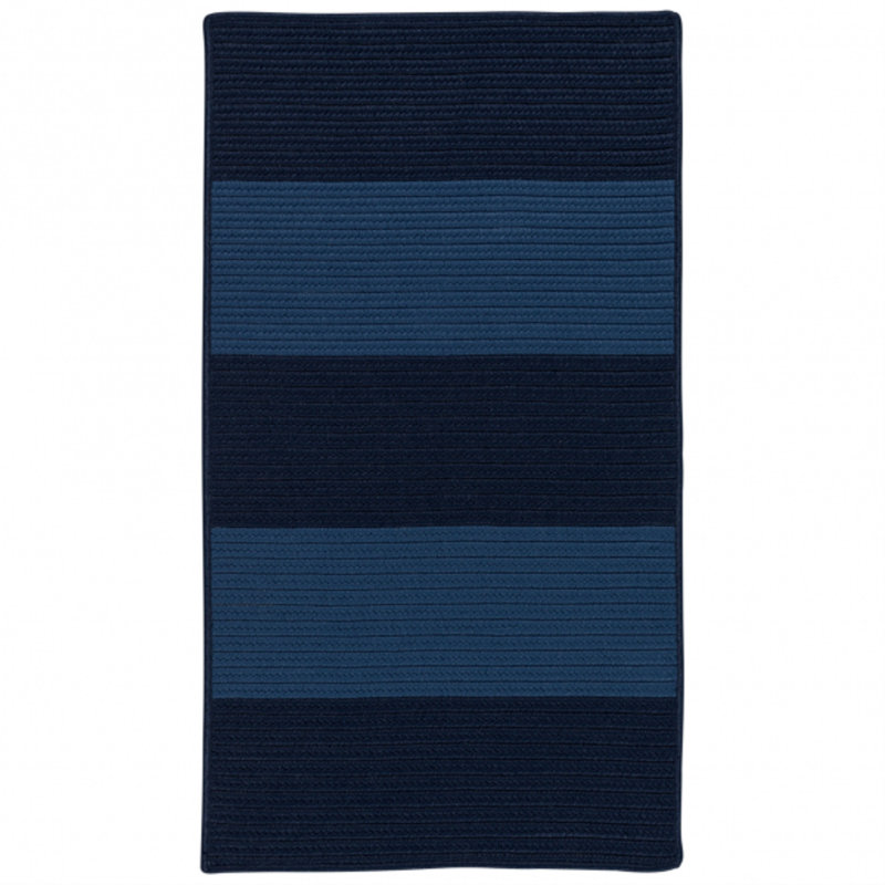Tapis bleu / noir Javen, Rectangle 10 pi x 13 pi