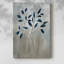 Feuillage indigo I - galerie Cavas-108825660