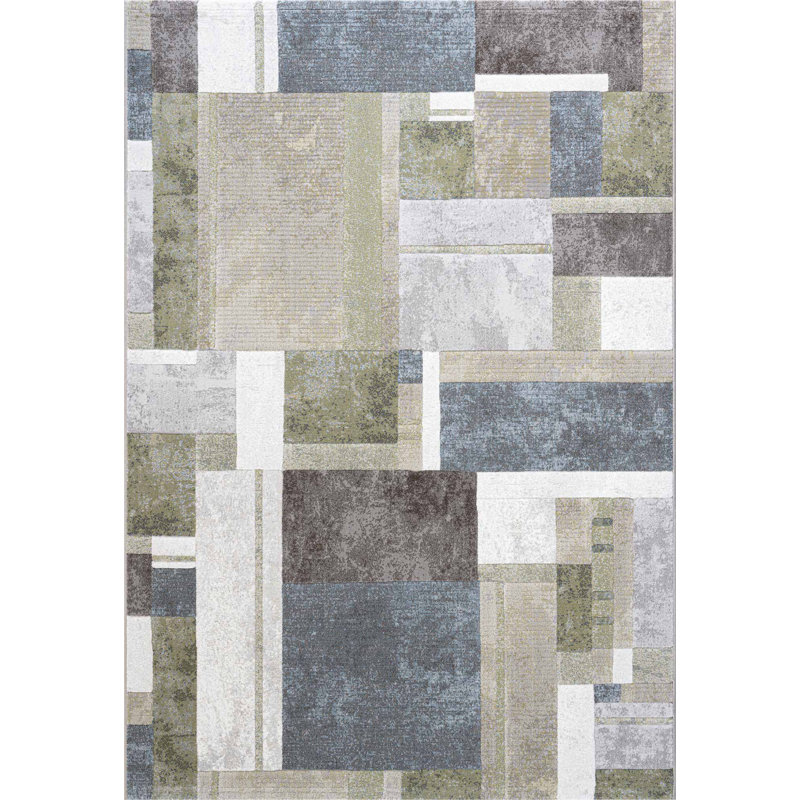 Galleria Geometric Area Rug, Rectangle 80 x 150cm