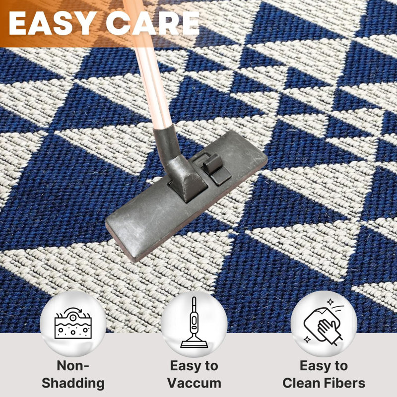 Laddonia Geometric Area Rug, Runner 60 x 230cm