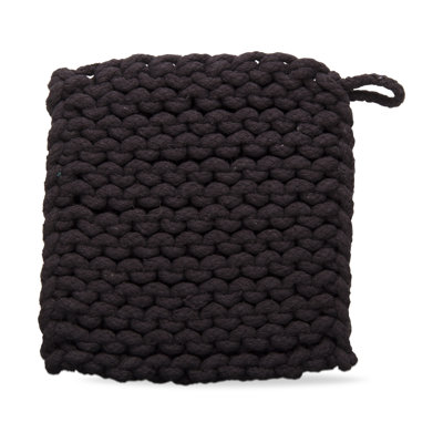 Crochet trivet châtaignier