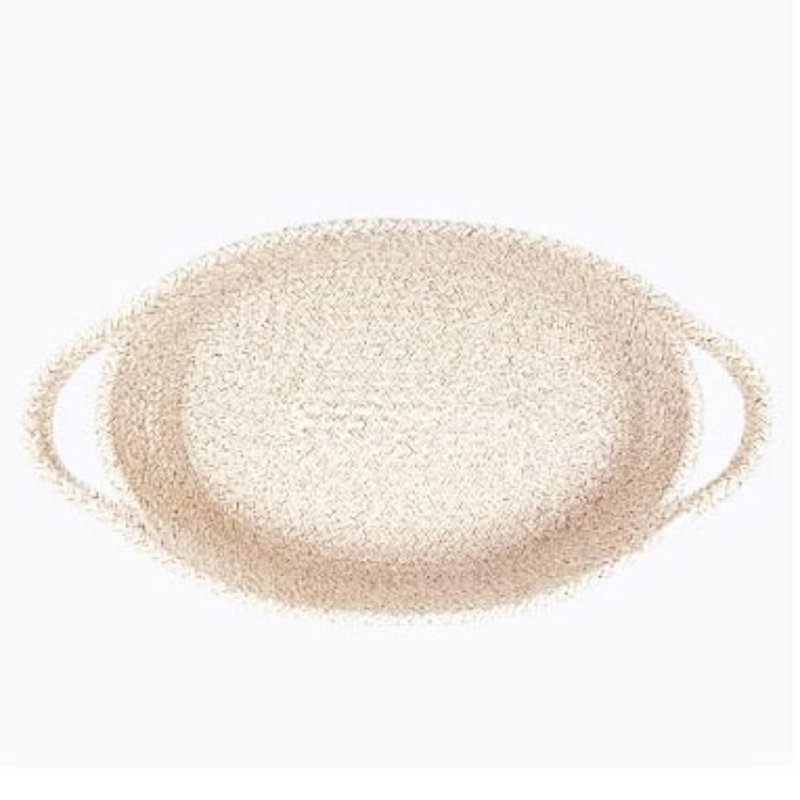 Small Woven Storage Basket with Handles