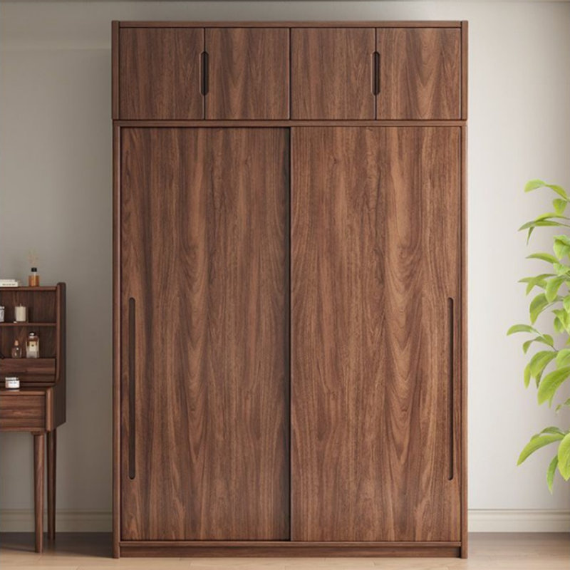 Garde-robe simple rétro, H 106,3 po x l 64,57 po x P 24,41 po