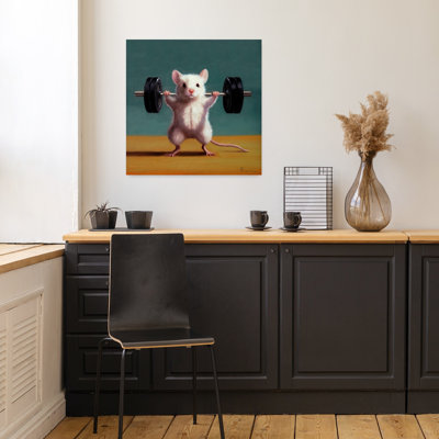 Gym Rat Back Squat, art urbain contemporain