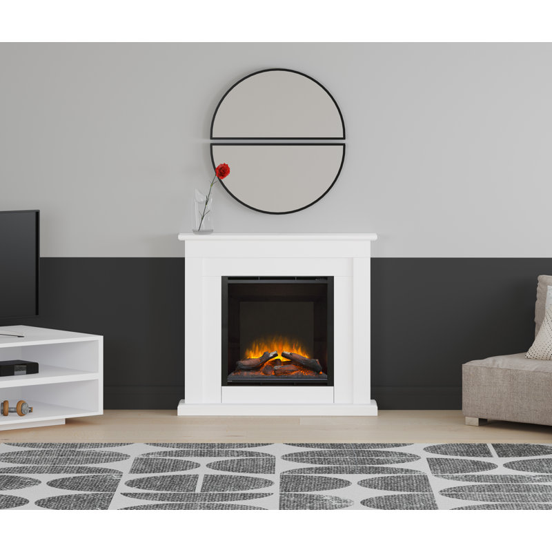 Beadnell Electric Timber Fireplace