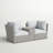 Widener Fully Assembled 2 - Person Seating Group with Cushions | Convenient wicker patio sofa-996907752