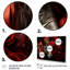 «Black and Red Roses Charm», art mural âne-1320949724-1320949719