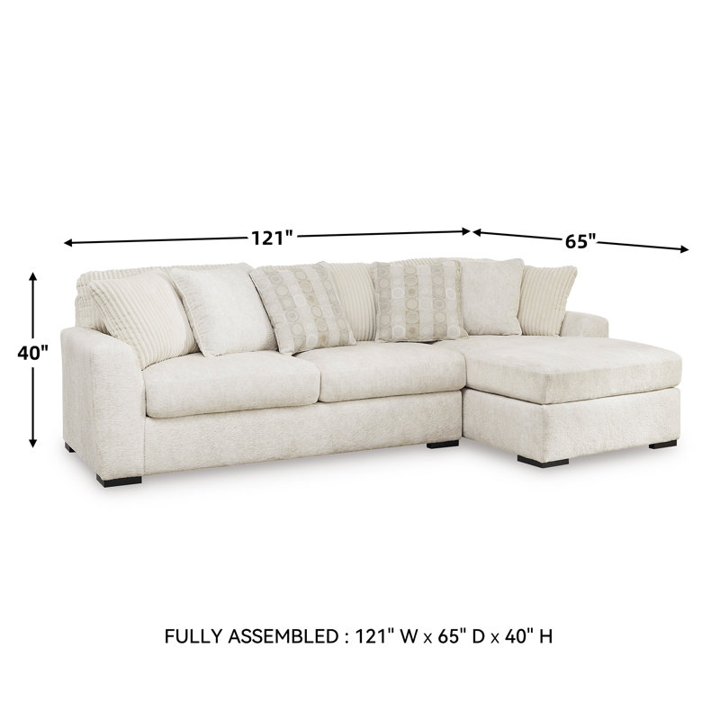 Chessington 2-Piece Sectional With Chaise, Right Hand Facing