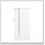 Modern White Buffet Cabinet With Storage, Adjustable Shelves, And Drawer For Kitchen, Dining, And Living Room Organization