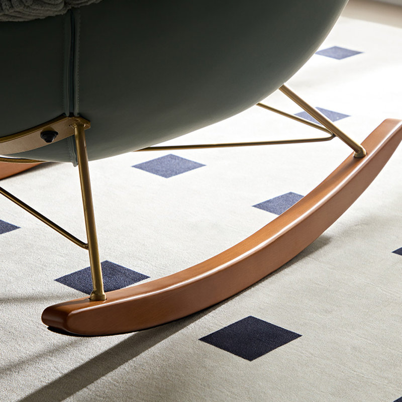 Chaise berçante moderne 1 coquille d'œuf moderne