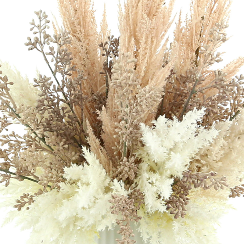 Vase Pampas Eucalyptus