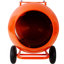 Mélangeur de ciment portatif horizontal de 225L 8CUFT, mélangeur de béton portatif 115V-60HZ de Wheel Barrow