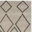 Kurland Geometric Handmade Tufted Light Grey/Dark Grey Area Rug-16766125