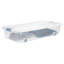 Contenant de boîte de rangement en plastique transparent Stérilite