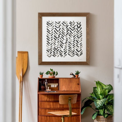 Mixed Signals VII - Single Picture Frame Print on Canvas