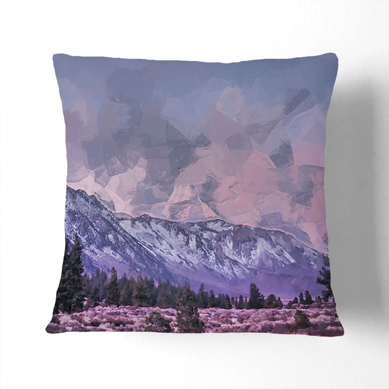 Square Throw Cushion, Stone, 40cm H x 40cm W x 15cm D