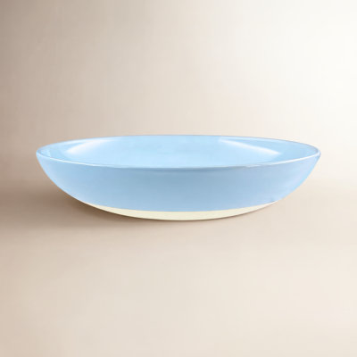 Shell Bisque Porcelain Pasta Bowl